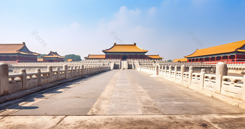 户外老式建筑物场地远景实拍摄影图,高清,摄影图,摄影图片,图片大全,摄影图免费下载